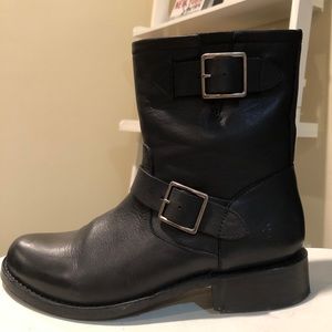 Vicky Engineer Leather Boot